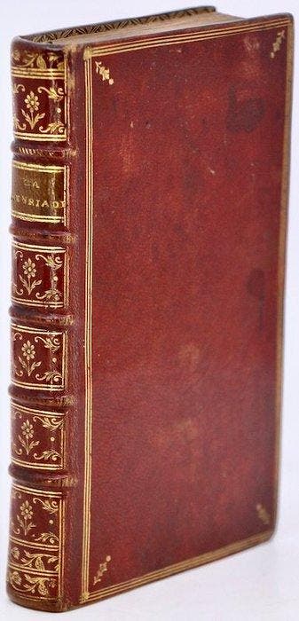 VOLTAIRE - La Henriade. Essai sur le Poëme Epique [RELIURE, Antiek en Kunst