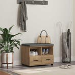 vidaXL Hallenbank Artisan Eik 60 x 38 x 46 cm Geengineerd, Verzenden, Nieuw