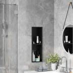 vidaXL Douche Niche Zwart 60 x 20 x 9,5 cm Roestvrij staal, Bricolage & Construction, Verzenden