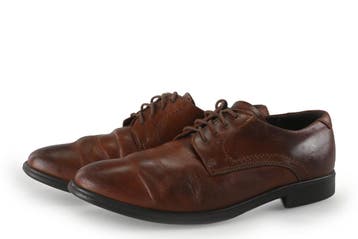Ecco Nette schoenen in maat 42 Cognac, Kleding | Heren, Schoenen, Ecco, Overige kleuren, Verzenden, Overige typen