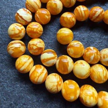 Uitzonderlijke oude natuurlijke tijgeramber Tesbih misbaha