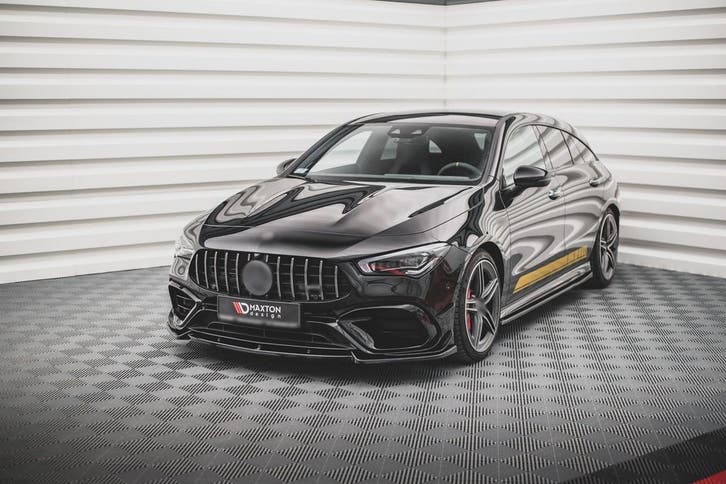 Front Splitter V.2 voor Mercedes Benz CLA 45 AMG C118 Aero, Auto diversen, Tuning en Styling, Ophalen of Verzenden