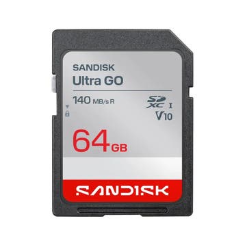 Sandisk Ultra Go 64 GB SDXC UHS-I, Audio, Tv en Foto, Foto | Geheugenkaarten, Ophalen of Verzenden, Nieuw, Overige Merken