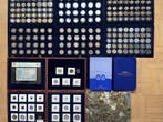 Lot de 221 Monnaies Française dont 9 argent, billet, coffret
