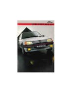 1984 PEUGEOT 205 GTI BROCHURE NEDERLANDS
