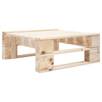 vidaXL Tuinhocker pallet hout, Verzenden