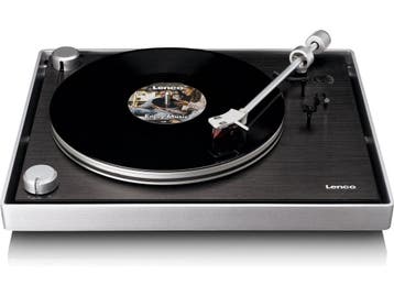 Lenco L-455BK - Platenspeler - Zichtbare riemaandrijving -, Audio, Tv en Foto, Platenspelers, Verzenden, Nieuw