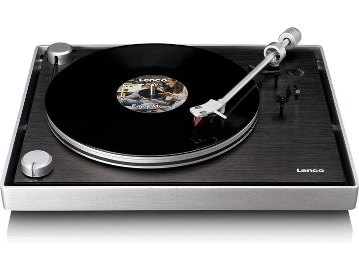 Lenco L-455BK - Platenspeler - Zichtbare riemaandrijving -, TV, Hi-fi & Vidéo, Tourne-disques, Envoi