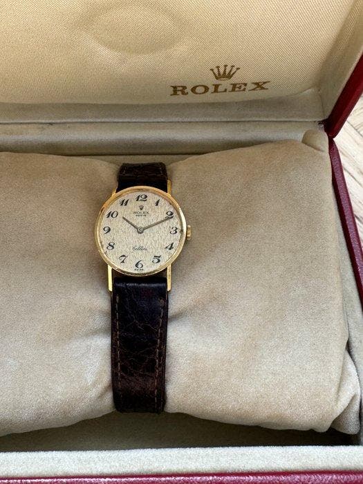 Rolex - Cellini linen dial - 3810 J - Unisex - 1977, Bijoux, Sacs & Beauté, Montres | Hommes