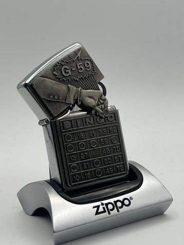 Zippo - Rare Vintage Zippo Barrett-Smythe Bingo Surprise