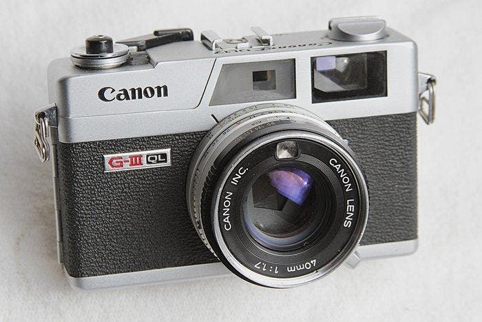 Canon Canonet QL17 G-III Analoge camera, TV, Hi-fi & Vidéo, Appareils photo analogiques