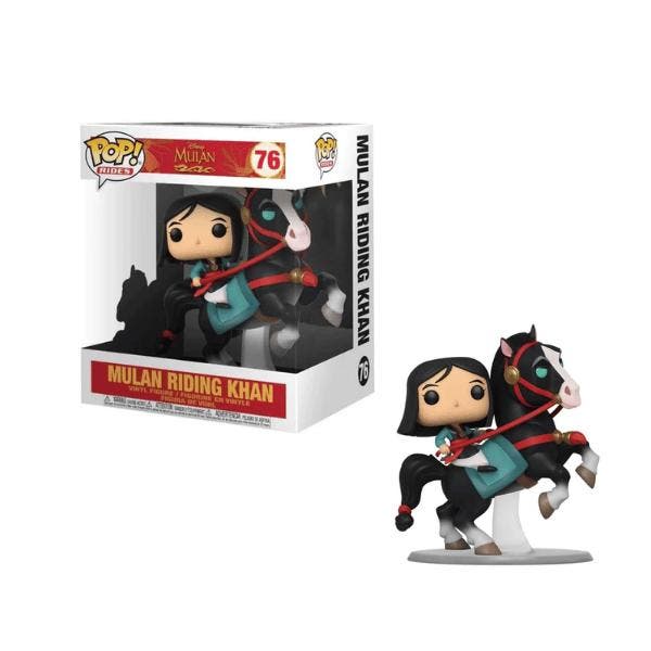 Funko Pop! Disney Mulan - Mulan riding Khan 76, Verzamelen, Poppetjes en Figuurtjes, Nieuw, Verzenden
