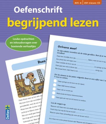 Oefenschrift begrijpend lezen (AVI:6 AVI nieuw: E5) (paars), Verzenden, Moniek Vermeulen
