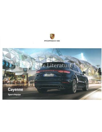 2020 PORSCHE CAYENNE HARDCOVER BROCHURE FRANS, Ophalen of Verzenden, Nieuw