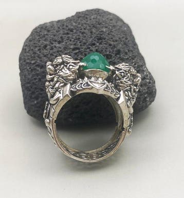 Zonder minimumprijs - Stapelring Zilver