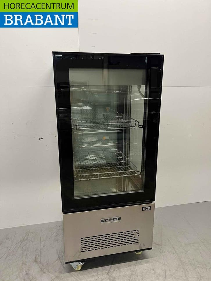 RVS koelvitrine Gebaksvitrine 270 liter 230V Horeca, Articles professionnels, Horeca | Équipement de cuisine, Enlèvement ou Envoi