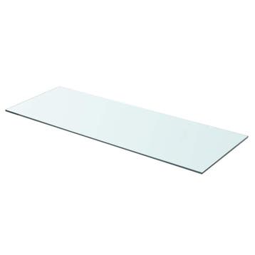 vidaXL Wandschap transparant 80x30 cm glas, Huis en Inrichting, Kasten | Wandmeubels, Verzenden, Nieuw