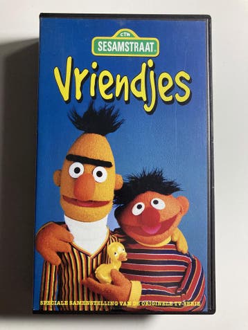 BERT & ERNIE VRIENDJES (VHS), Gebruikt