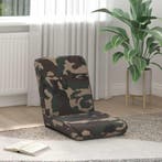 vidaXL Vloerstoel Leger Groen 50 x 73 x 60 cm Stof, Verzenden, Nieuw