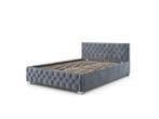 Veiling - Gestoffeerd Bed Nizza - 140 x 200 cm - Grijs