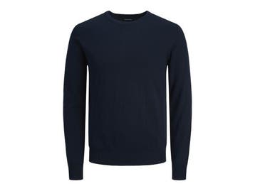 Veiling - Jack &amp; Jones Emil Knit Crew Neck Navy Blazer -, Nieuw