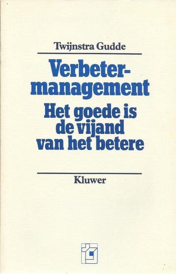 Verbetermanagement 9789026712203 Twijnstra Gudde, Boeken, Verzenden, Gelezen, Twijnstra Gudde