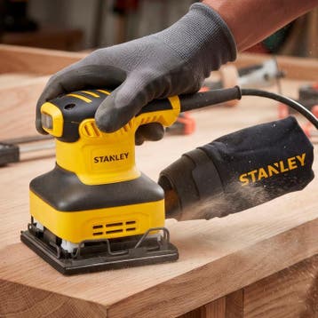 Stanley vlakschuurmachine SS24 - 23 x 10 x 23 cm | 240 watt, Verzenden, Nieuw