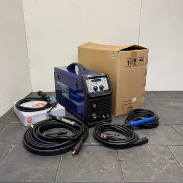 Ongebruikt Lascentrum MIG/TIG 200 ACDC Laspost 230V 200A, Verzenden, Nieuw, 150 tot 250 ampère, Inverter