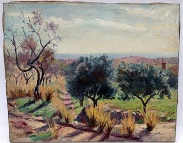Joan Marín Barberán (1920-2016) - Paisaje - NO RESERVE, Antiek en Kunst
