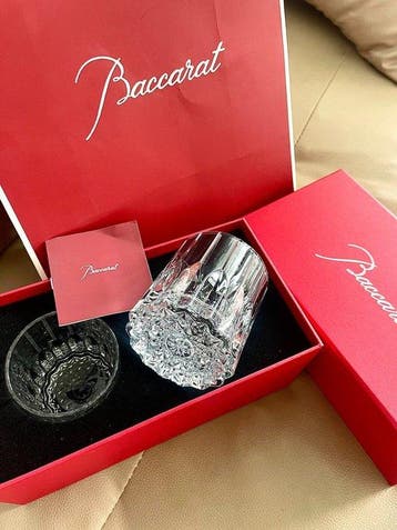 Baccarat - Verre à whisky (2) - Une paire de verres à whisky