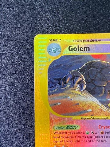 Pokémon - 1 Card - Golem 148/144 Foil, Secret rare - WOTC -, Nieuw