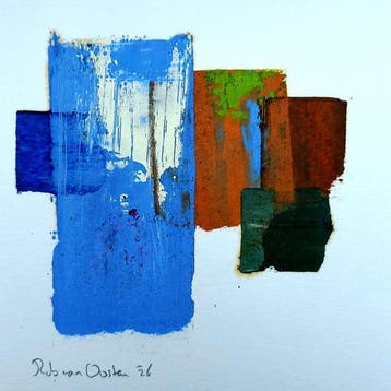 Rob van Oosten - Negen abstracte werken