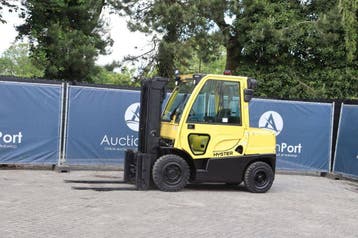 Veiling: Heftruck Hyster H4.0FT5 Diesel 3780kg 3.05m 2020, Ophalen