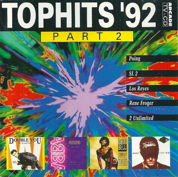 Various - Tophits 92 • Part 2, Cd's en Dvd's, Cd's | Pop, Gebruikt, Verzenden