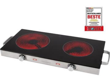 Veiling - ProfiCook DKP 1211 - dubbele kookplaat - infrarood, Elektronische apparatuur, Kookplaten, Nieuw