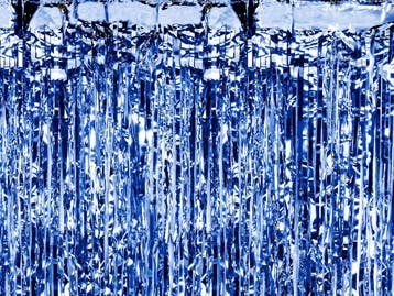 Blauw Deurgordijn 2,5m, Verzenden, Nieuw