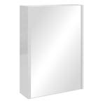 Spiegelkast Cuba 40 x 13 x 70 cm Hoogglans Wit Spiegelkast, Verzenden, Nieuw