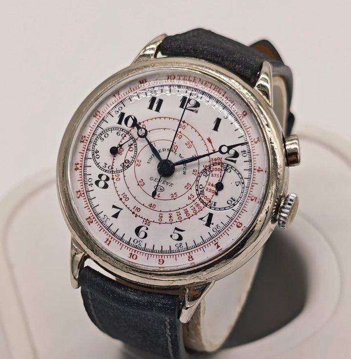 Universal Genève - Monopusher Chronograph 1930s - Sans prix, Bijoux, Sacs & Beauté, Montres | Hommes