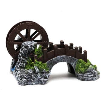 Brug en waterrad met luchtaansluiting large OS-283 - aquariu, Ophalen of Verzenden, Nieuw