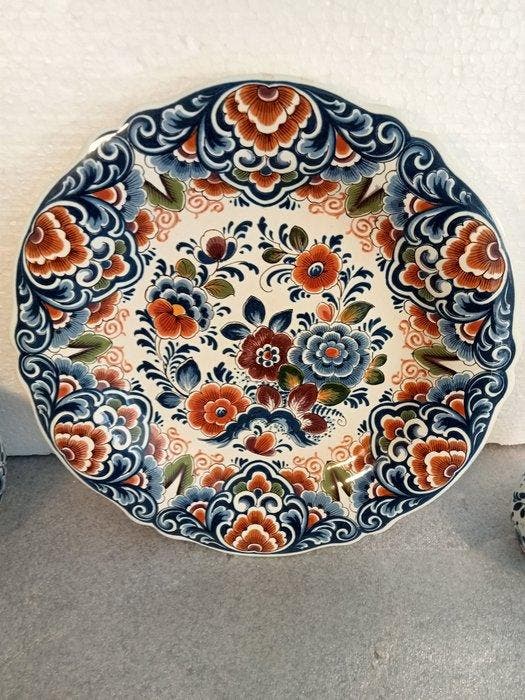 Oud Delft, Nijmegen - Bord (5) - Aardewerk, Antiek en Kunst, Antiek | Glaswerk en Kristal