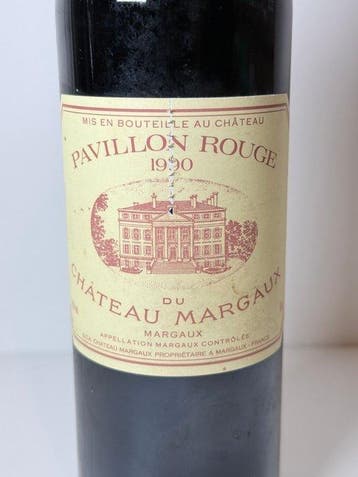 1990 Pavillon Rouge du Château Margaux, 2nd wine Ch. Margaux
