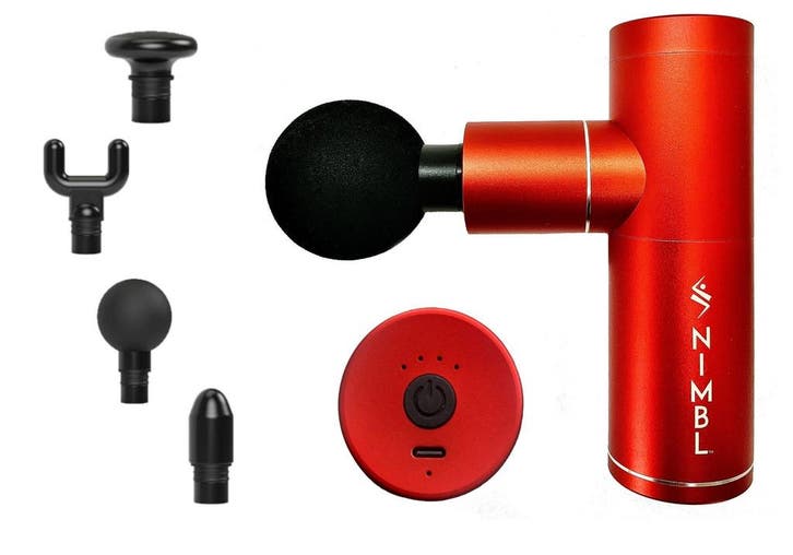 NIMBL XPRS Percussie Fascia Massagegun -  Compact, Sport en Fitness, Gezondheidsproducten en Wellness, Nieuw, Verzenden