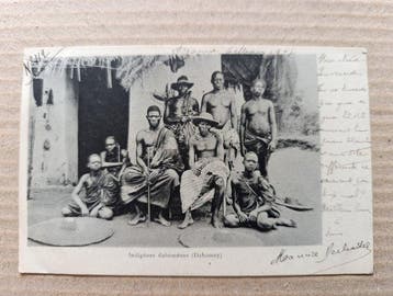 Benin - Koks, - Set van 13 oude ansichtkaarten – Dahomey, Gelopen