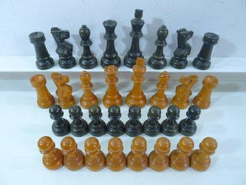 Jeu déchecs Staunton espagno Marque Escardibu 1950/60