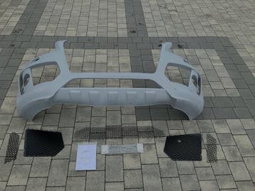 Voorbumper met rooster en bevestiging AUDI Q5 8R ABT, Autos : Pièces & Accessoires, Verzenden