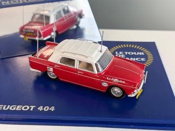 Norev 1:43 - Modelauto - Peugeot 404 Tour de France 1968 -