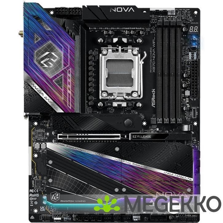 Asrock X870 NOVA WIFI, Computers en Software, Overige Computers en Software, Nieuw, Verzenden