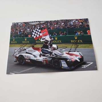 Toyota Gazoo Racing - 24 uur Le Mans - Alonso, Buemi,, Nieuw