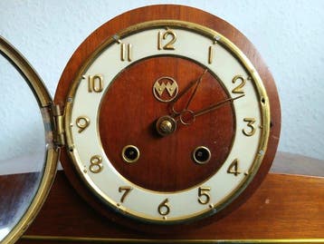 haardklok / buffetklok - VEB-Uhrenwerk Weimar / VEB