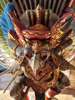Large garuda statue 175 cm x 140 cm - Beeld - Azië, Antiek en Kunst